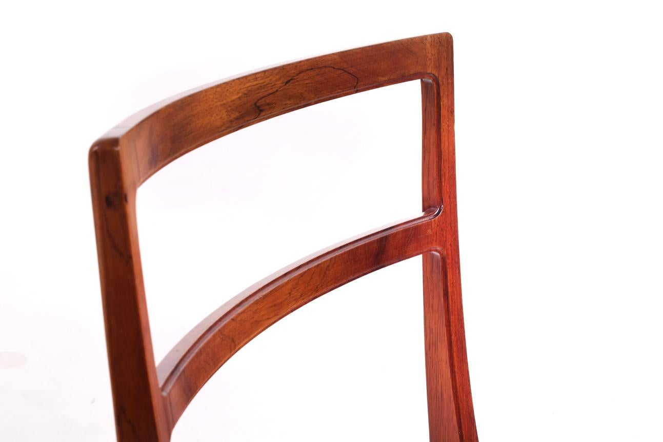 Rosewood Dining Chairs by Johannes Andersen for Bernhard Pedersen & Sons For Sale 6