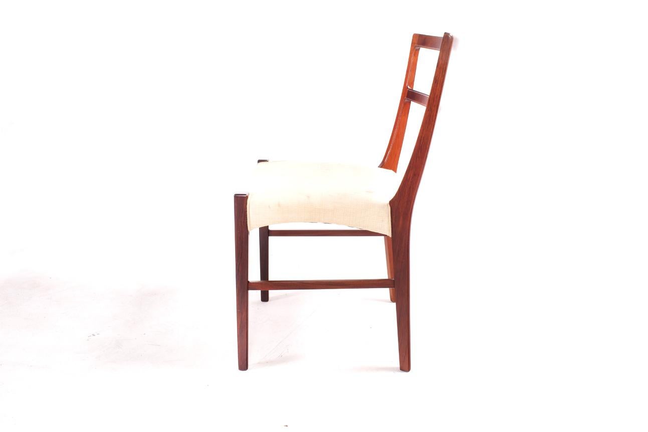 Rosewood Dining Chairs by Johannes Andersen for Bernhard Pedersen & Sons In Good Condition For Sale In Lisboa, Lisboa
