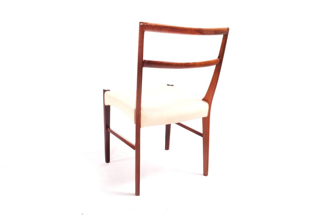 Mid-20th Century Rosewood Dining Chairs by Johannes Andersen for Bernhard Pedersen & Sons For Sale