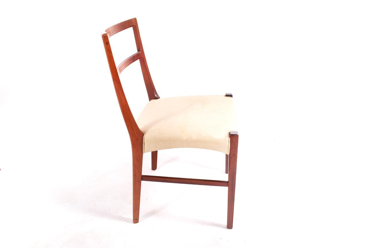 Rosewood Dining Chairs by Johannes Andersen for Bernhard Pedersen & Sons For Sale 1