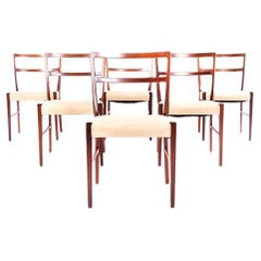 Rosewood Dining Chairs by Johannes Andersen for Bernhard Pedersen & Sons