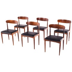 Rosewood Dining Chairs by Johannes Andersen for Uldum M∅belfabrik