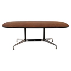 Rosewood Dining or Conference Table by Charles and Ray Eames for Herman Miller