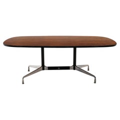 Table de salle à manger ou de conférence en bois de rose par Charles et Ray Eames pour Herman Miller