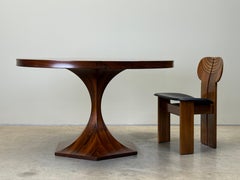Rosewood Dining Table Attributed to Carlo de Carli