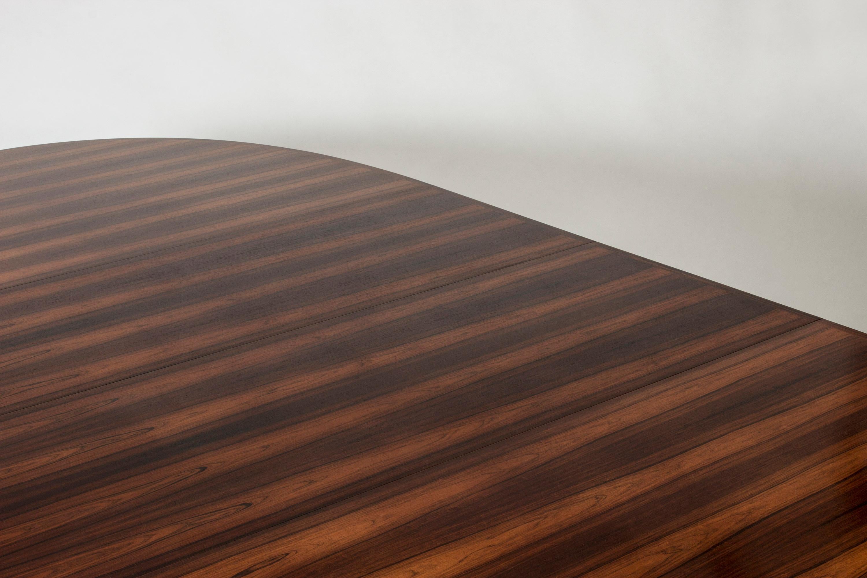 Rosewood Dining Table by Arne Vodder for Sibast, Denmark, 1960s In Good Condition In Stockholm, SE