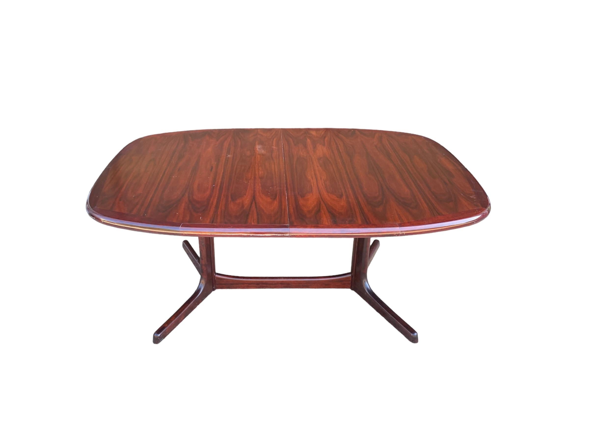Rosewood Dining Table by Dyrlund For Sale 5