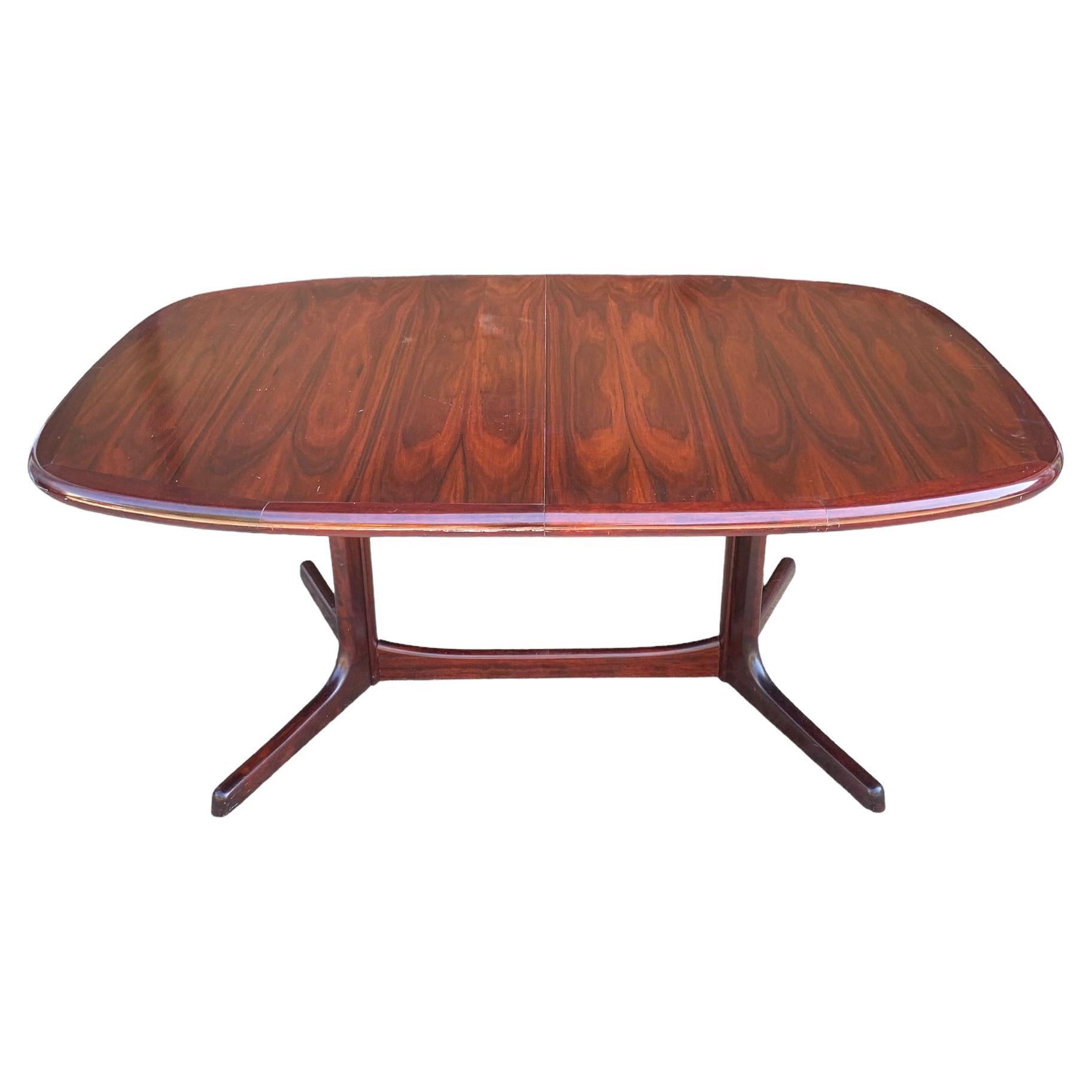 Rosewood Dining Table by Dyrlund For Sale