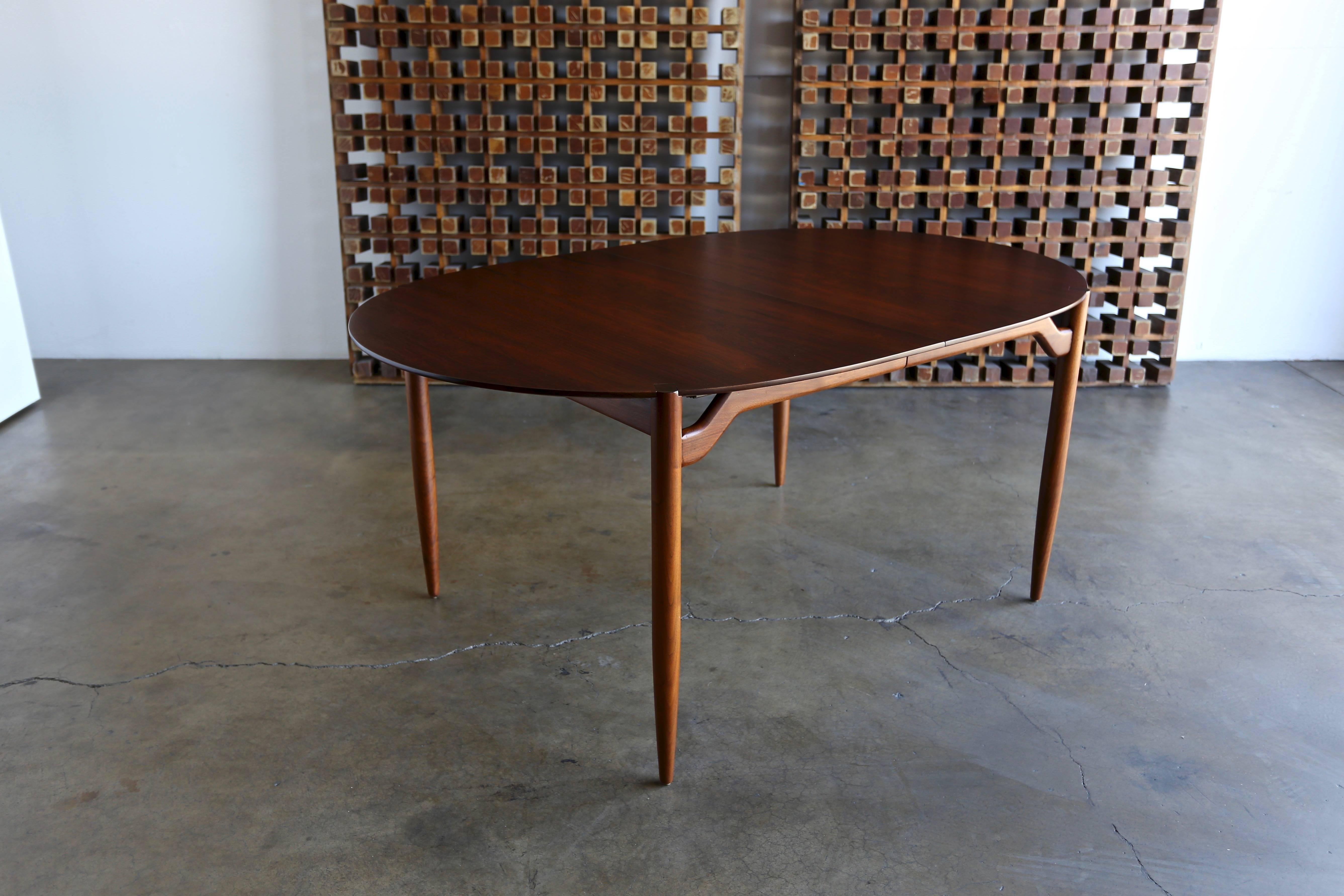 Mid-Century Modern Rosewood Dining Table by Greta Grossman for Glenn of California