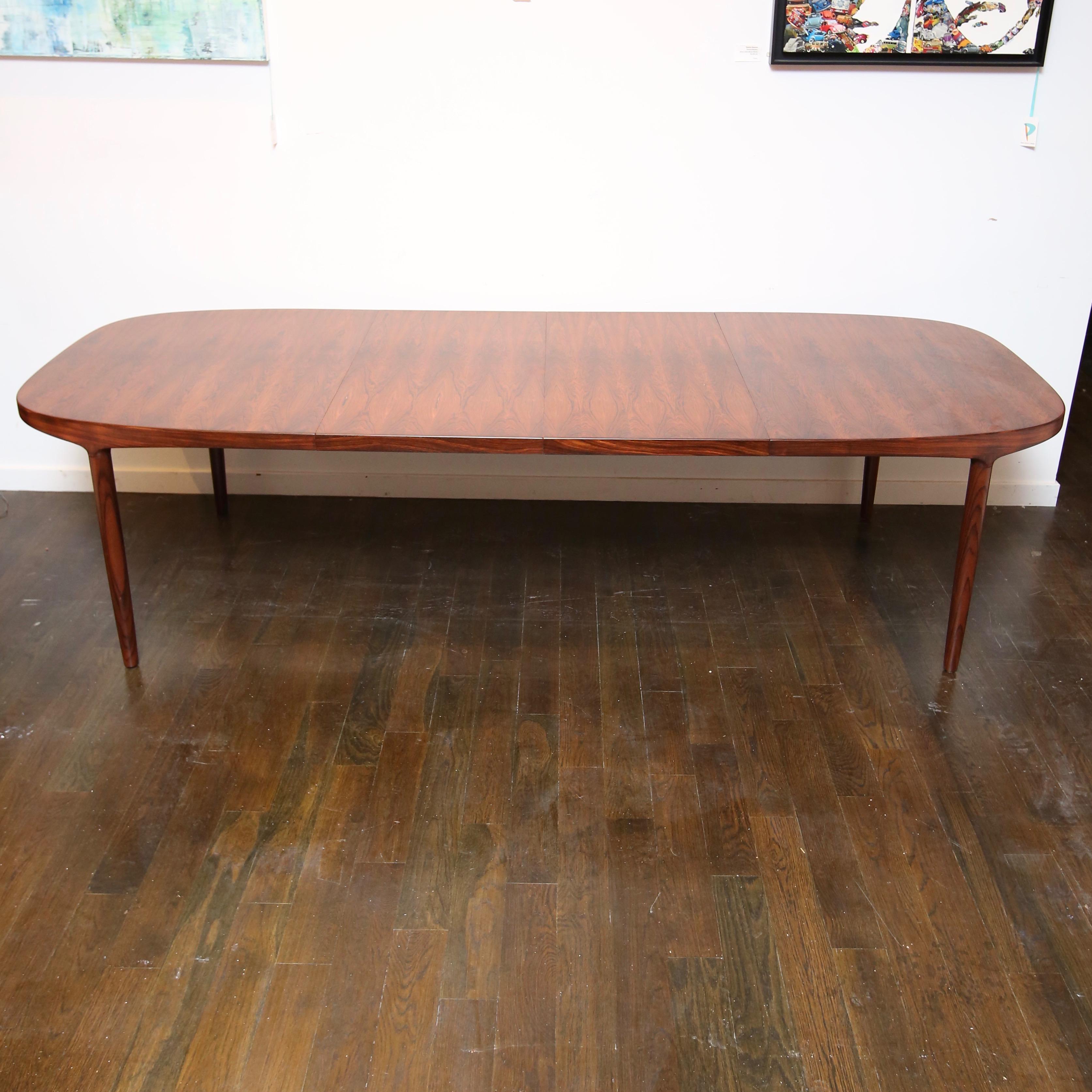 20th Century Rosewood Dining Table by Harry Ostergaard
