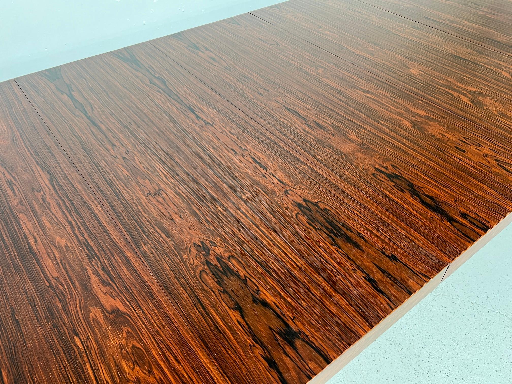 Rosewood Dining Table by Harvey Probber For Sale 2