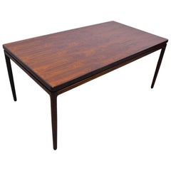 Rosewood Dining Table by Johannes Andersen for Christian Linnebergs Möbelfabrik