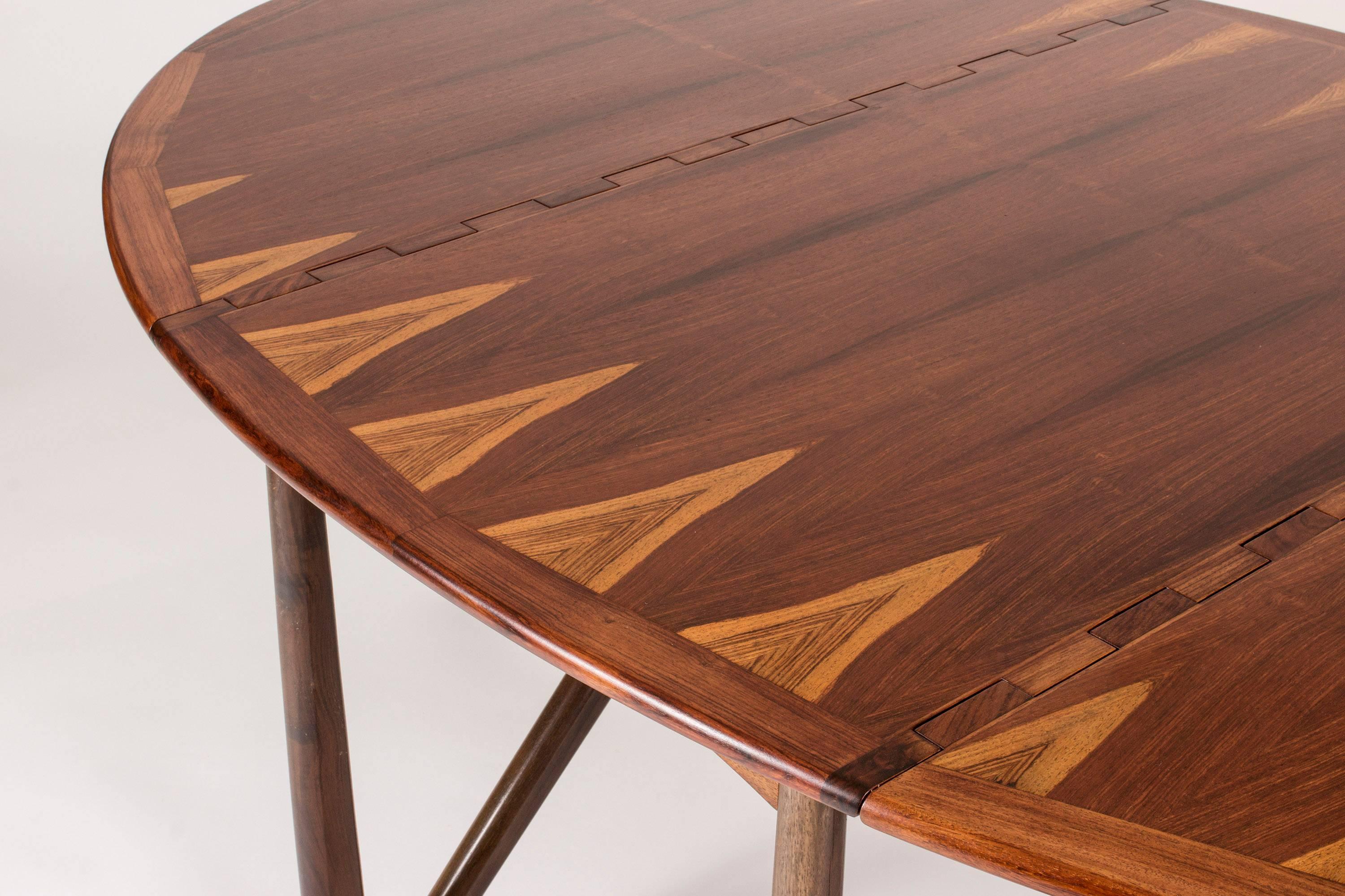 Rosewood Dining Table by Kurt Østervig 1