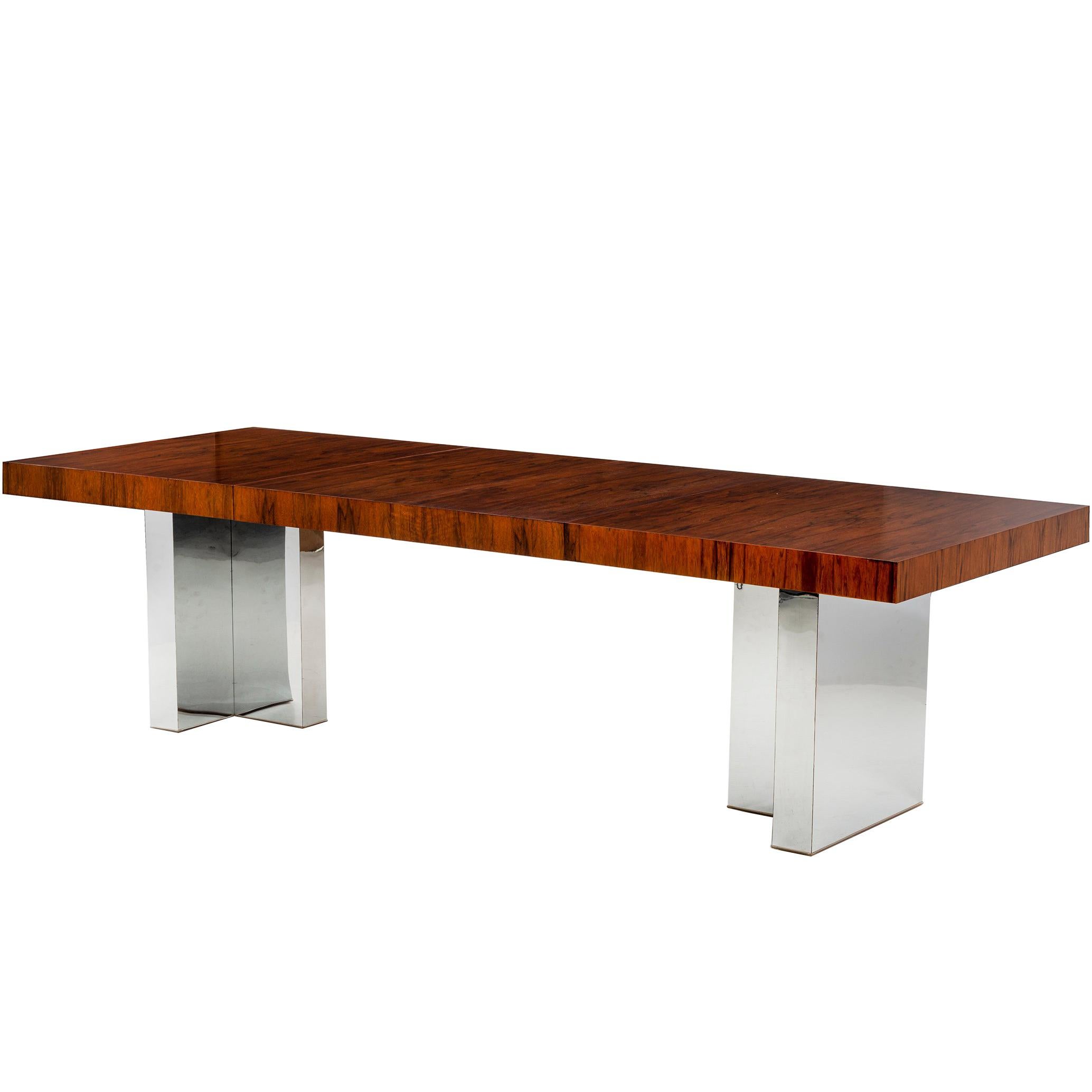 Rosewood Dining Table by Milo Baughman