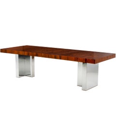 Rosewood Dining Table by Milo Baughman