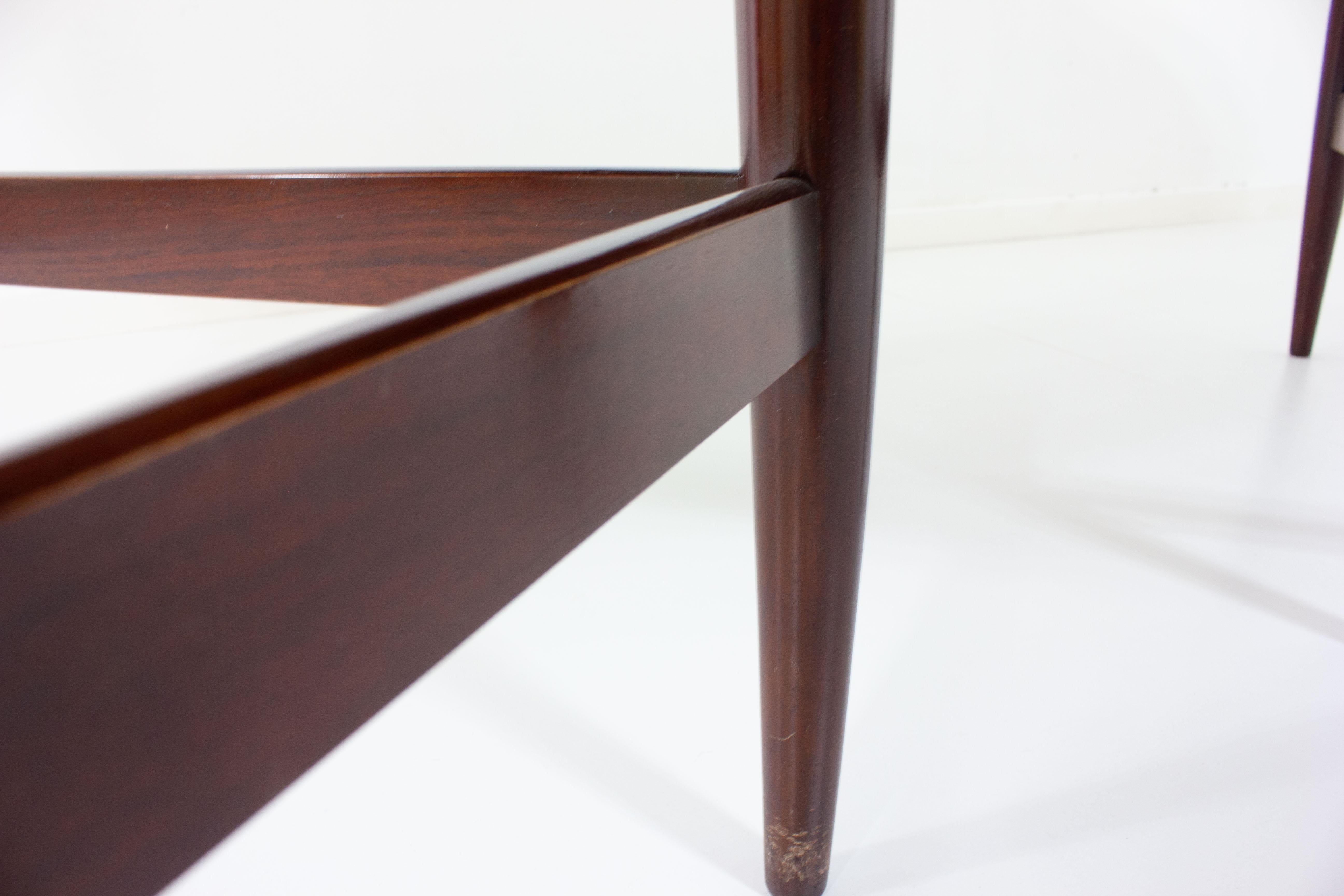 Rosewood Dining Table by Oswald Vermaercke, 1960s Belgium 2