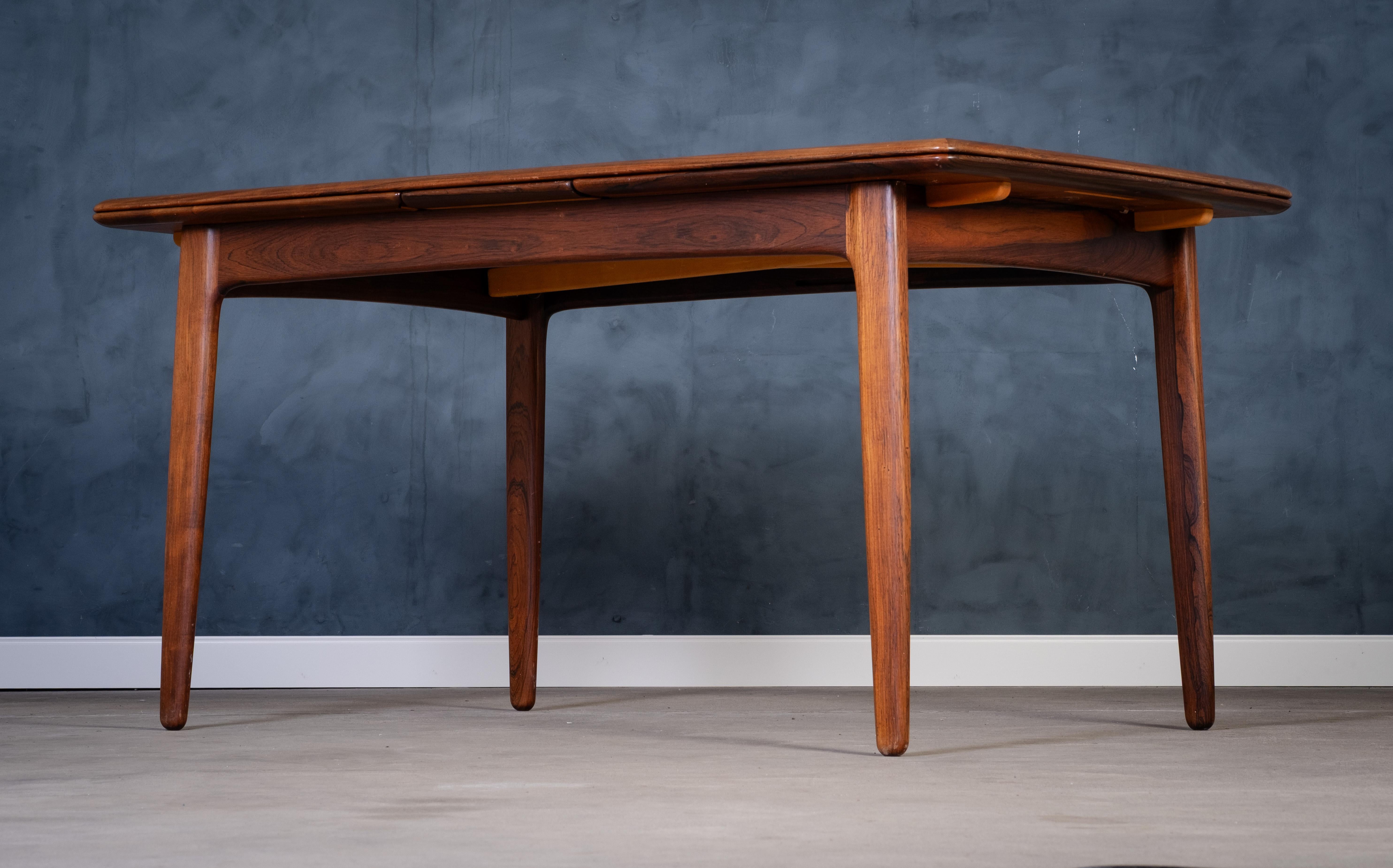 Mid-Century Modern Rosewood Dining Table by Svend Aage Madsen, 1960s For Sale