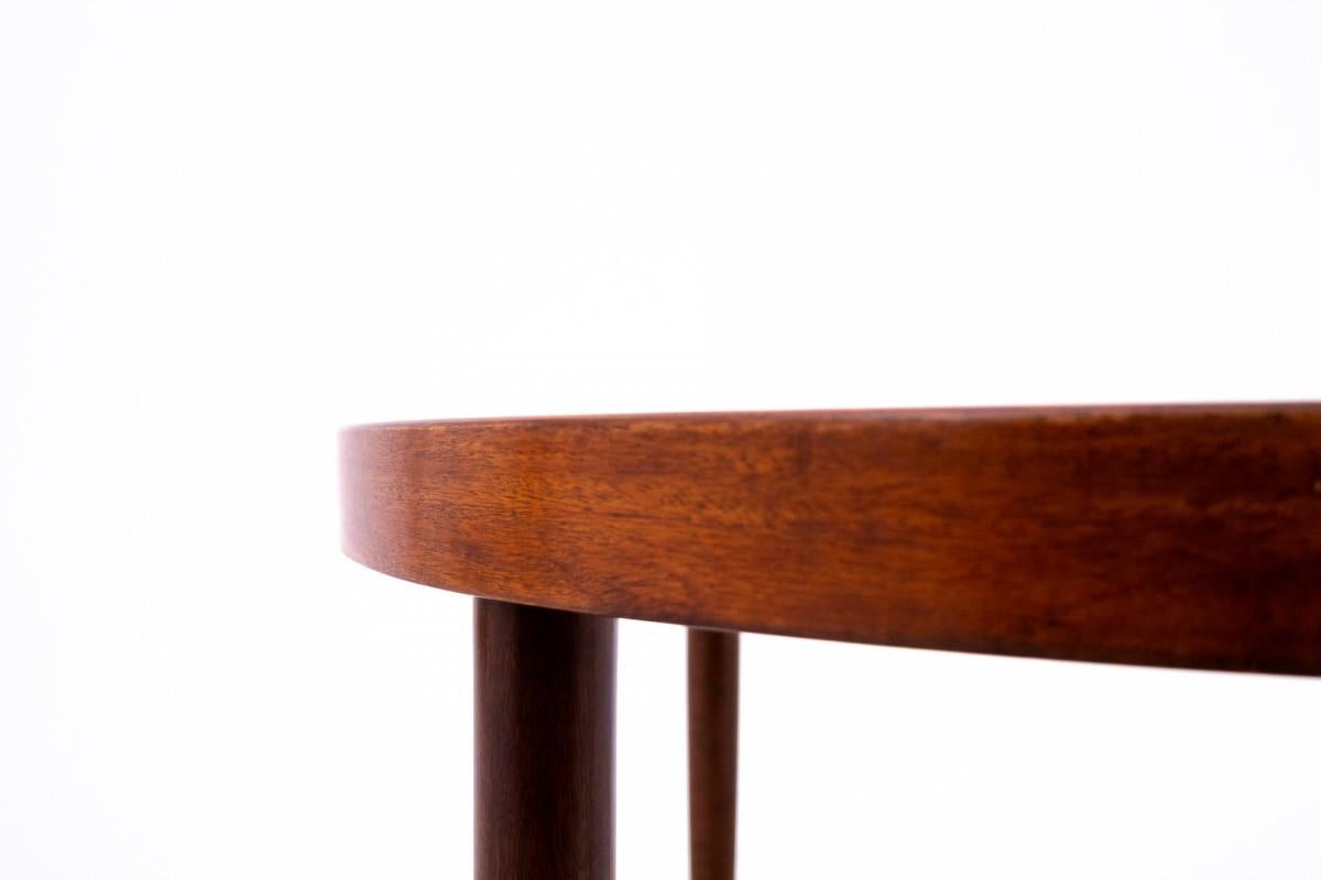 Rosewood dining table, Danish design, 1960s. im Zustand „Gut“ im Angebot in Chorzów, PL