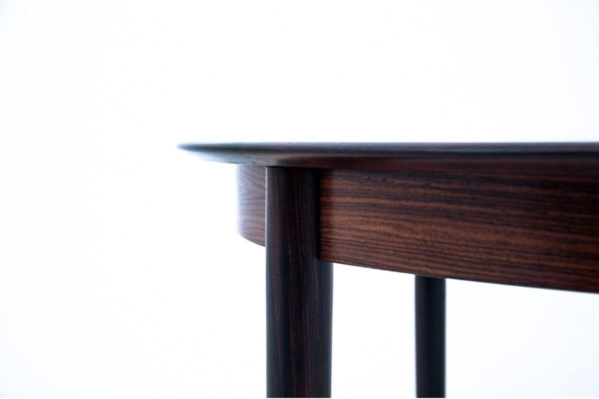 Mid-20th Century Rosewood Dining Table, Denmark, 1960s, Extendable For Sale