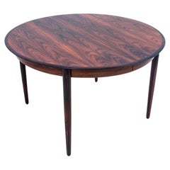 Rosewood Dining Table, Denmark, 1960s, Extendable