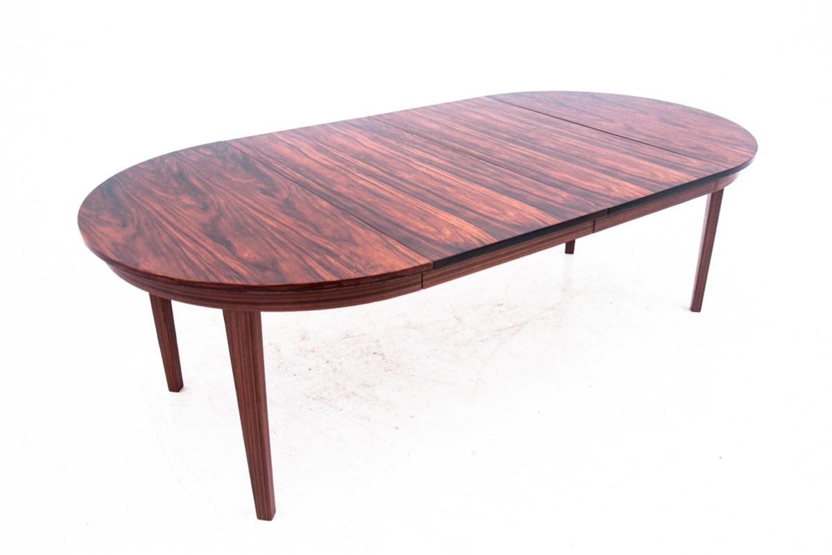 Mid-20th Century Rosewood Dining Table, Denmark, 1960s For Sale