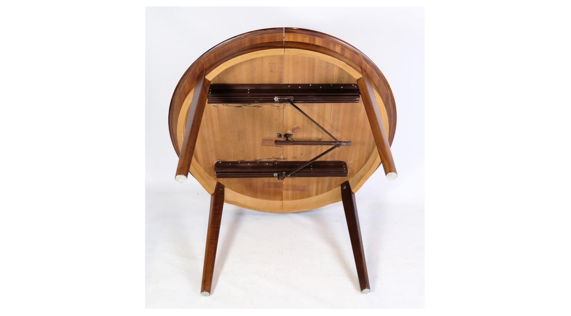 Mid-20th Century Dining Table Made In Rosewood Designed by Johannes Andersen From 1960s For Sale