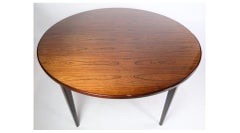 Dining Table Model No. 55 Made In Rosewood Designed By Omann Jun A/S From 1960s