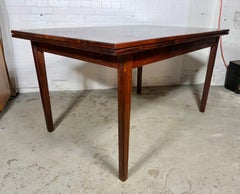 Mesa de comedor de palisandro con alas extensibles y extraíbles, Sejling Skabe, Dinamarca, década de 1960