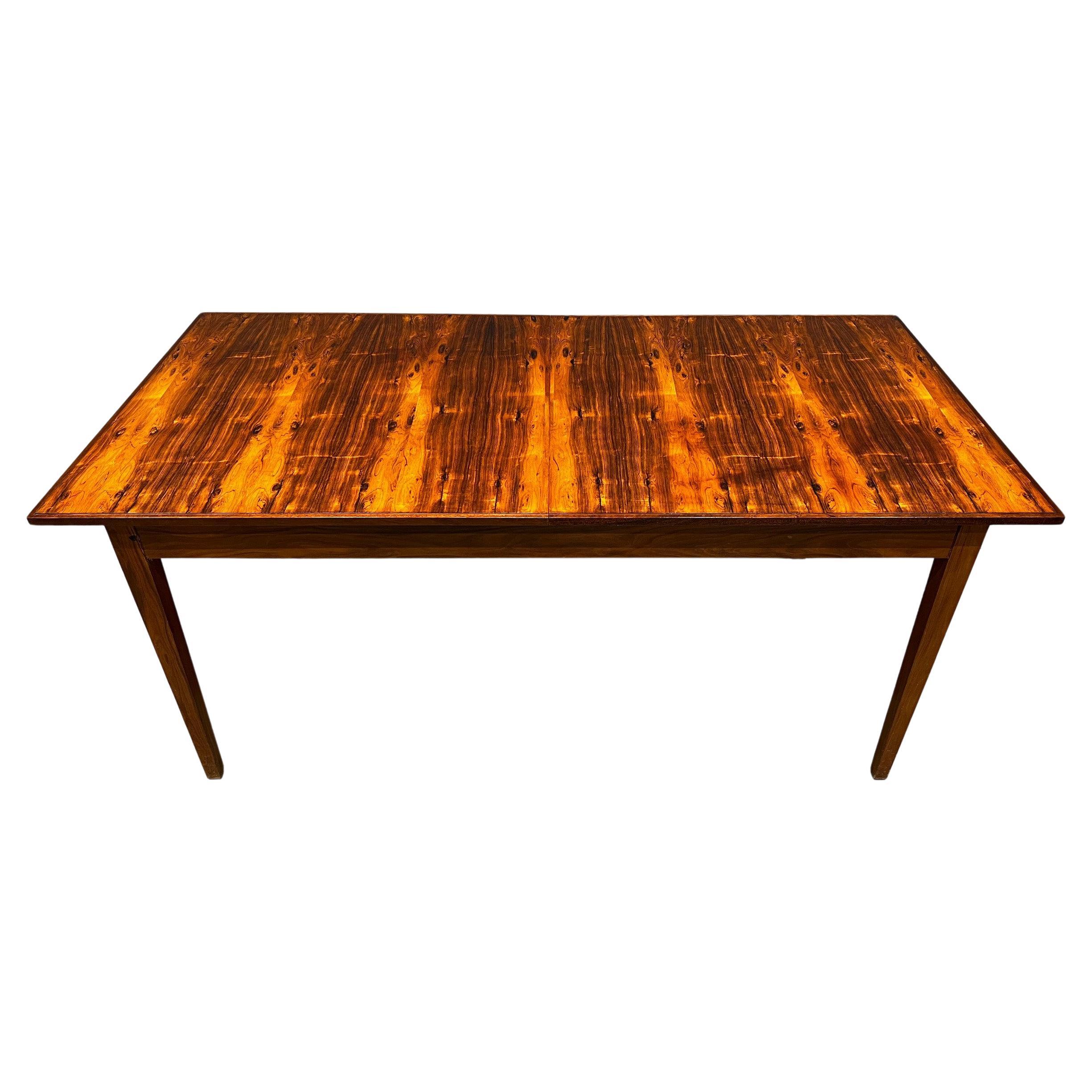 Rosewood Dining Table Seating Eight c. 1965 For Sale