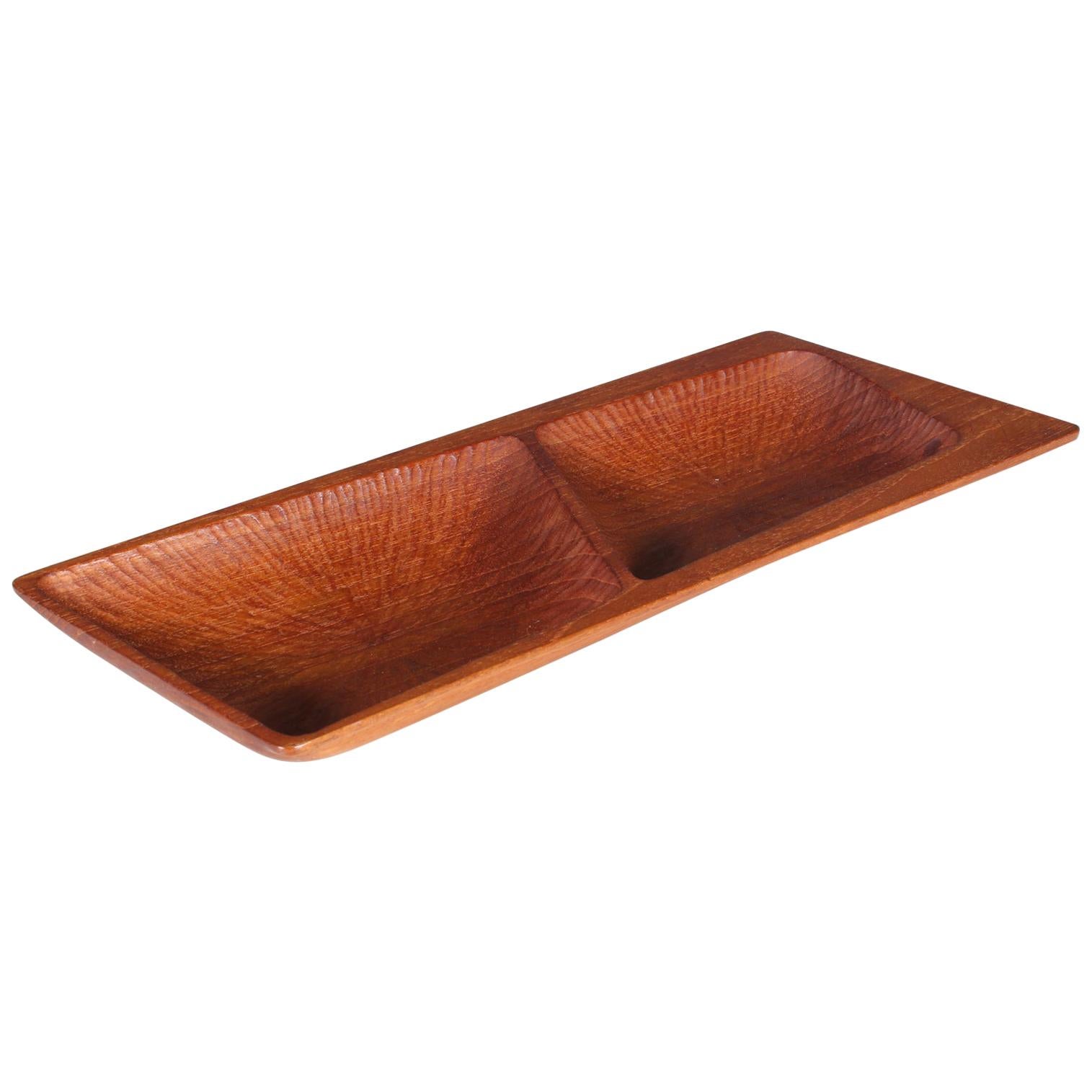 Teak dish