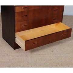 Rosewood display cabinet/bookcase by Lyby Mobler, 1960