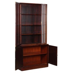 Rosewood display cabinet/bookcase by Lyby Mobler, 1960