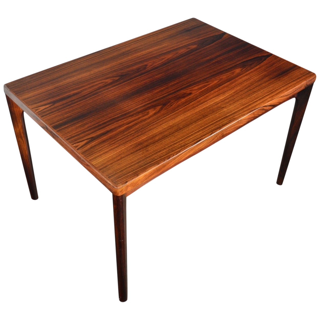 Rosewood Draw Leaf Dining Table by Henning Kjaernulf
