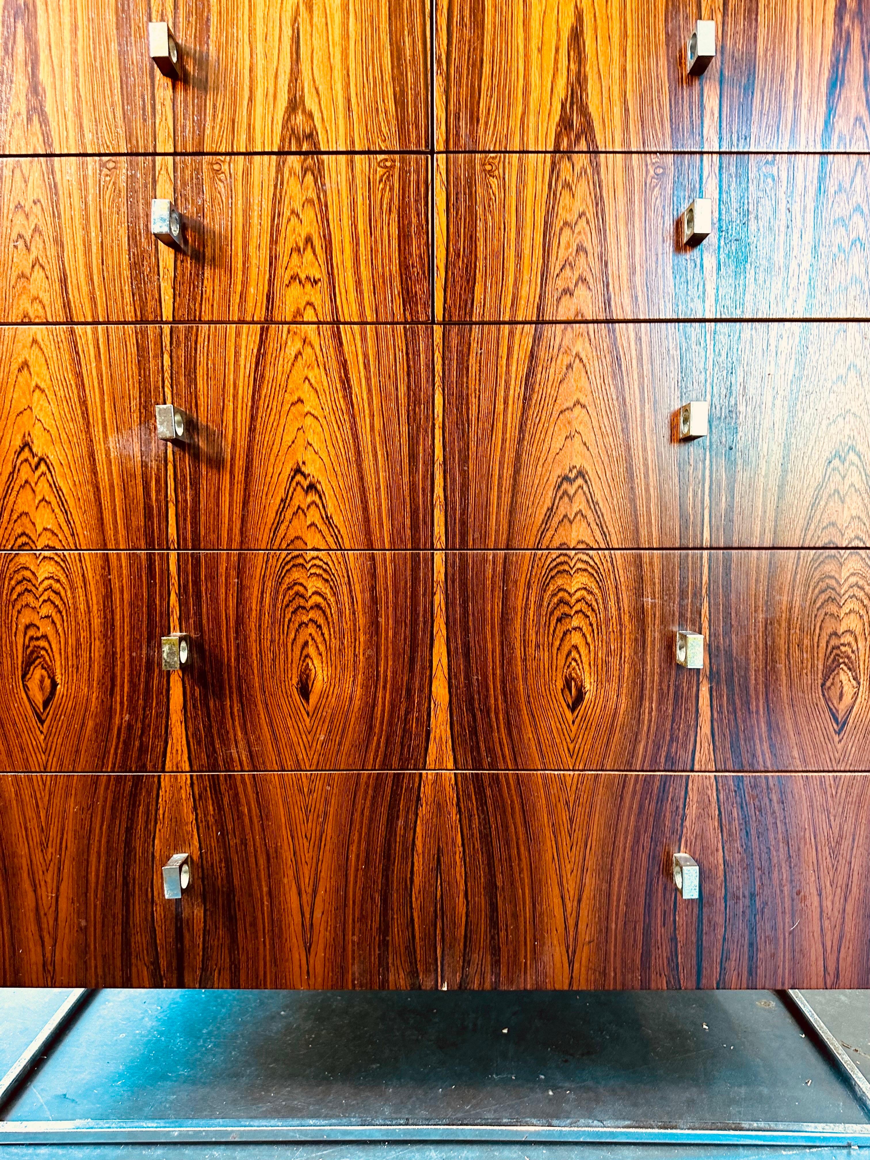 Rosewood Dresser Armoire by Roger Rougier 2