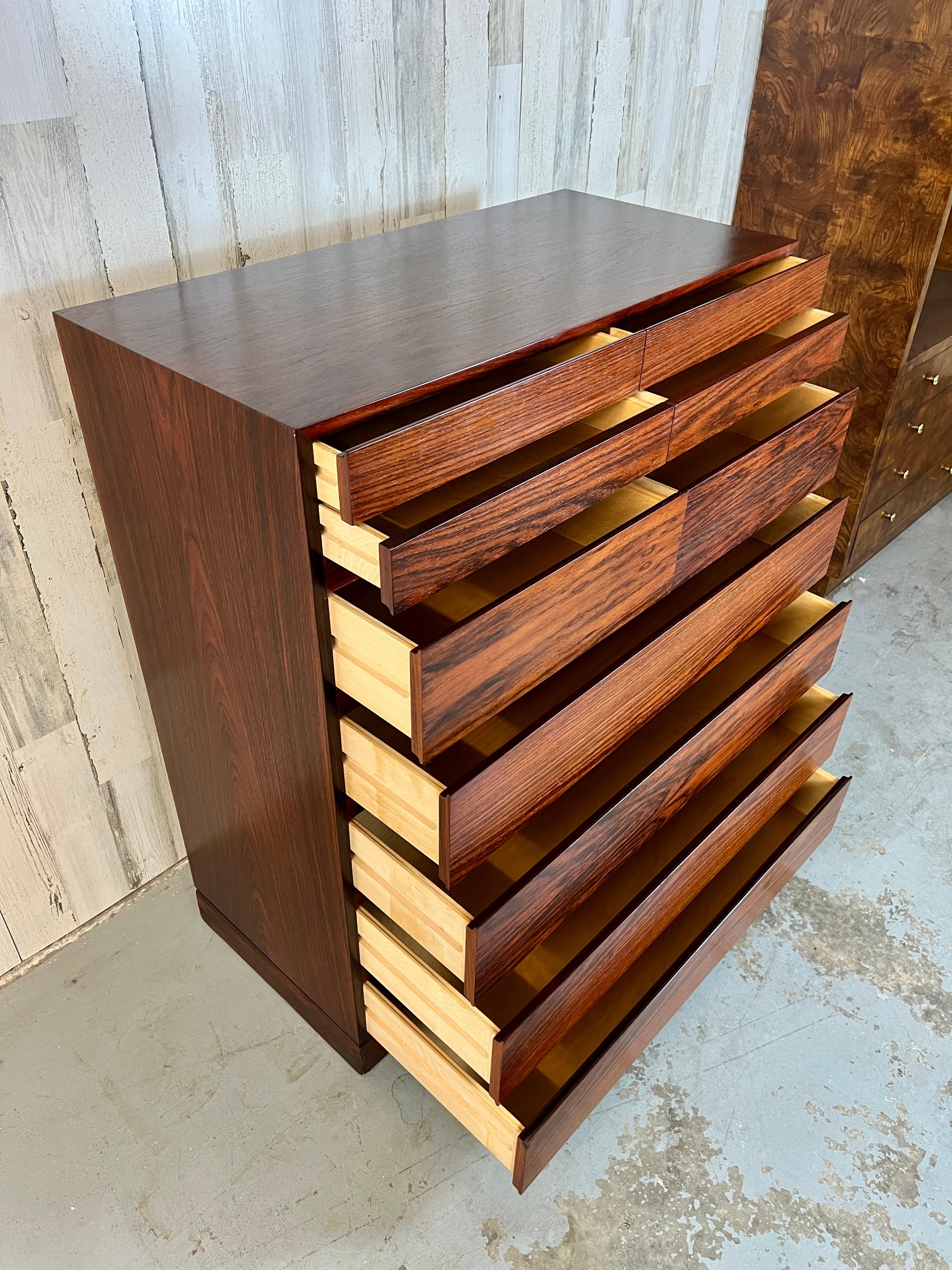Rosewood Dresser by Arne Wahl Iversen For Sale 5