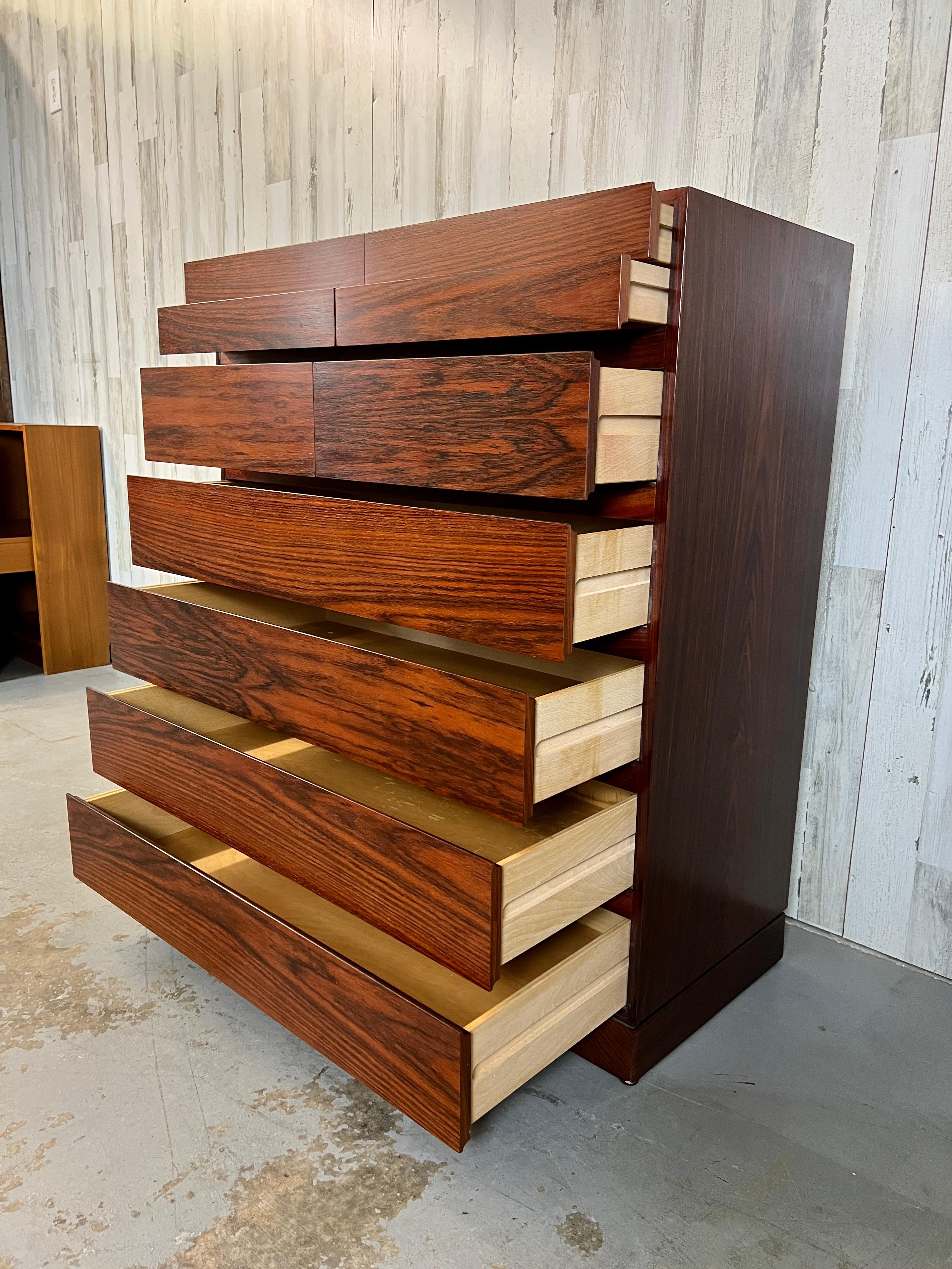 Rosewood Dresser by Arne Wahl Iversen For Sale 7