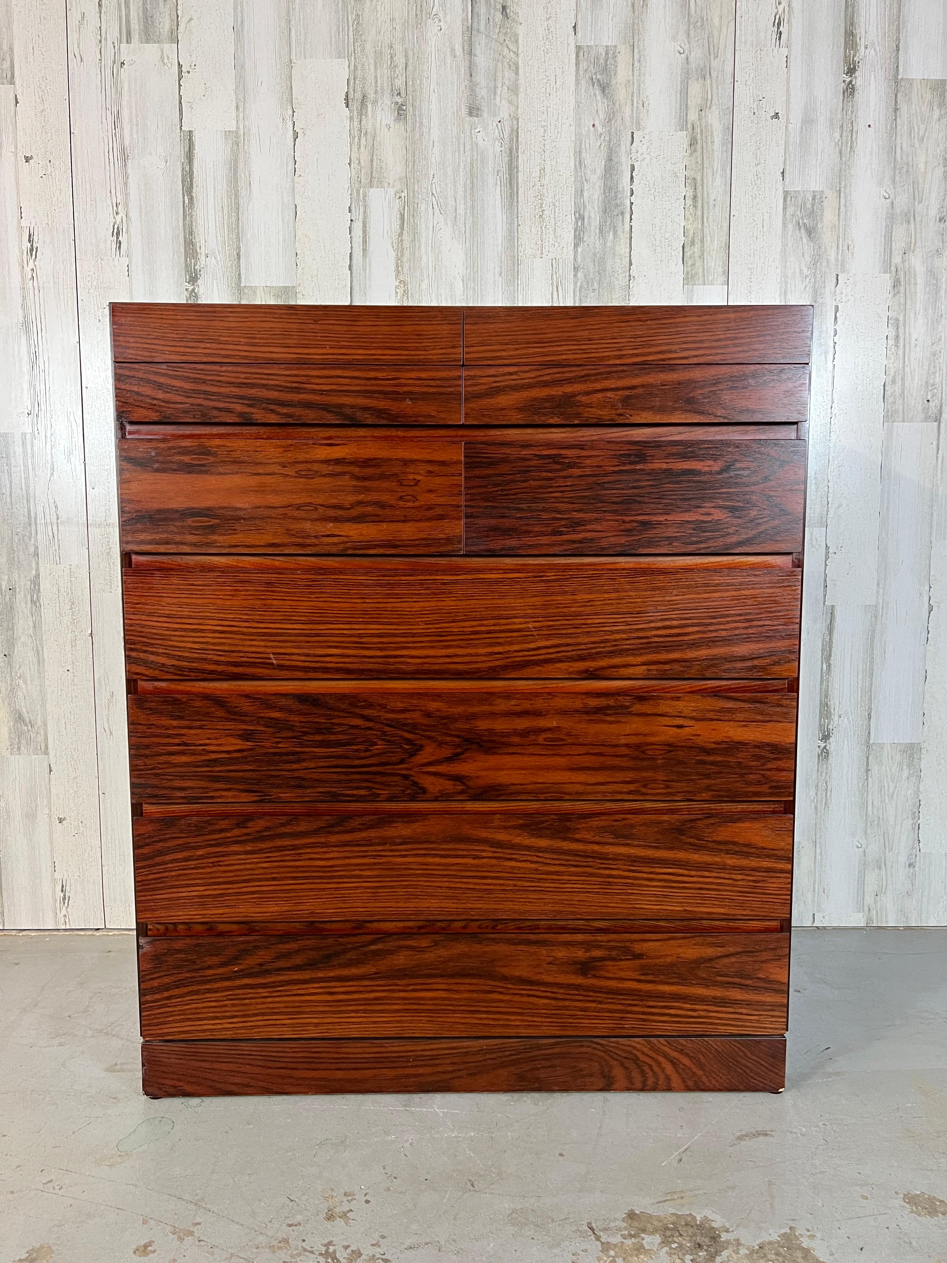 Scandinavian Modern Rosewood Dresser by Arne Wahl Iversen For Sale