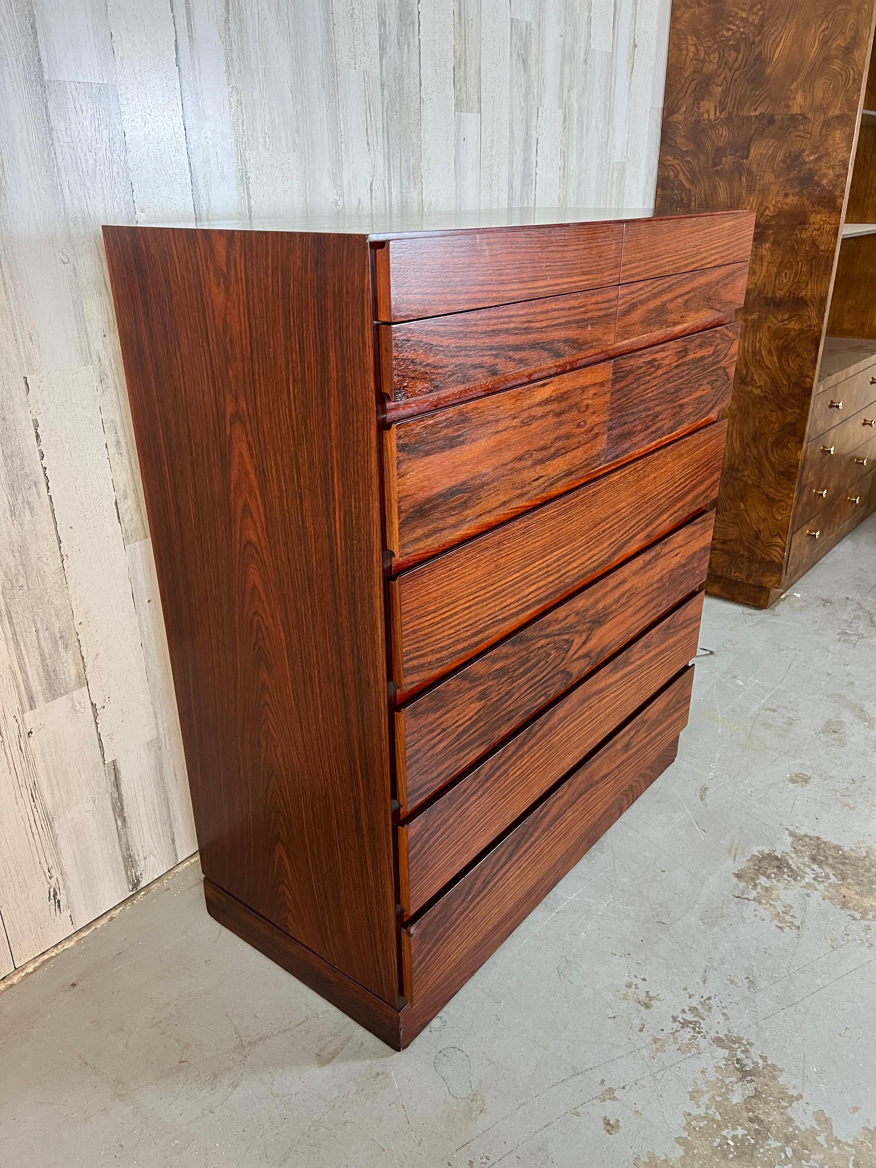 Danish Rosewood Dresser by Arne Wahl Iversen For Sale