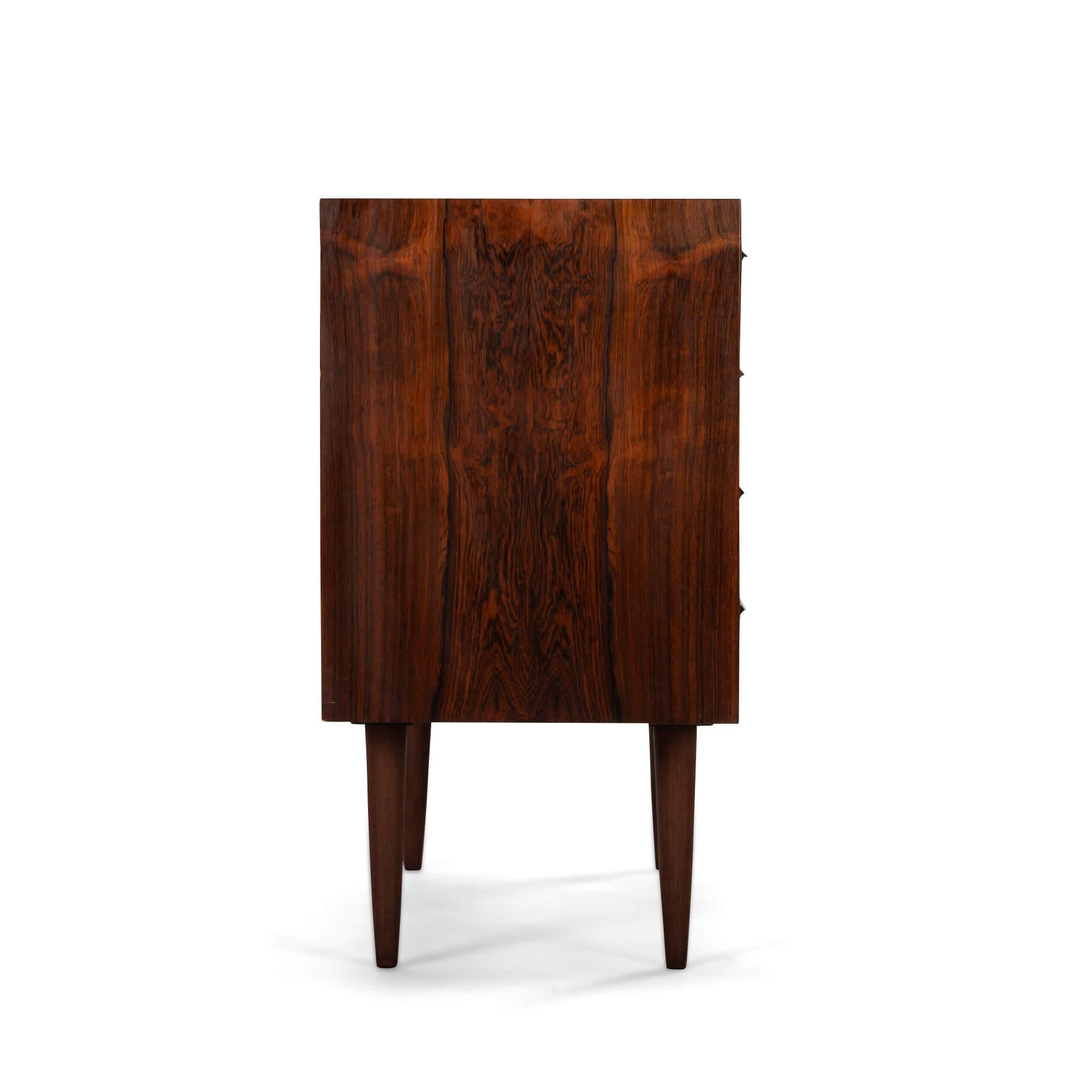 Mid-Century Modern Rosewood Dresser by Kai Kristiansen for FM Møbler, 1960s For Sale