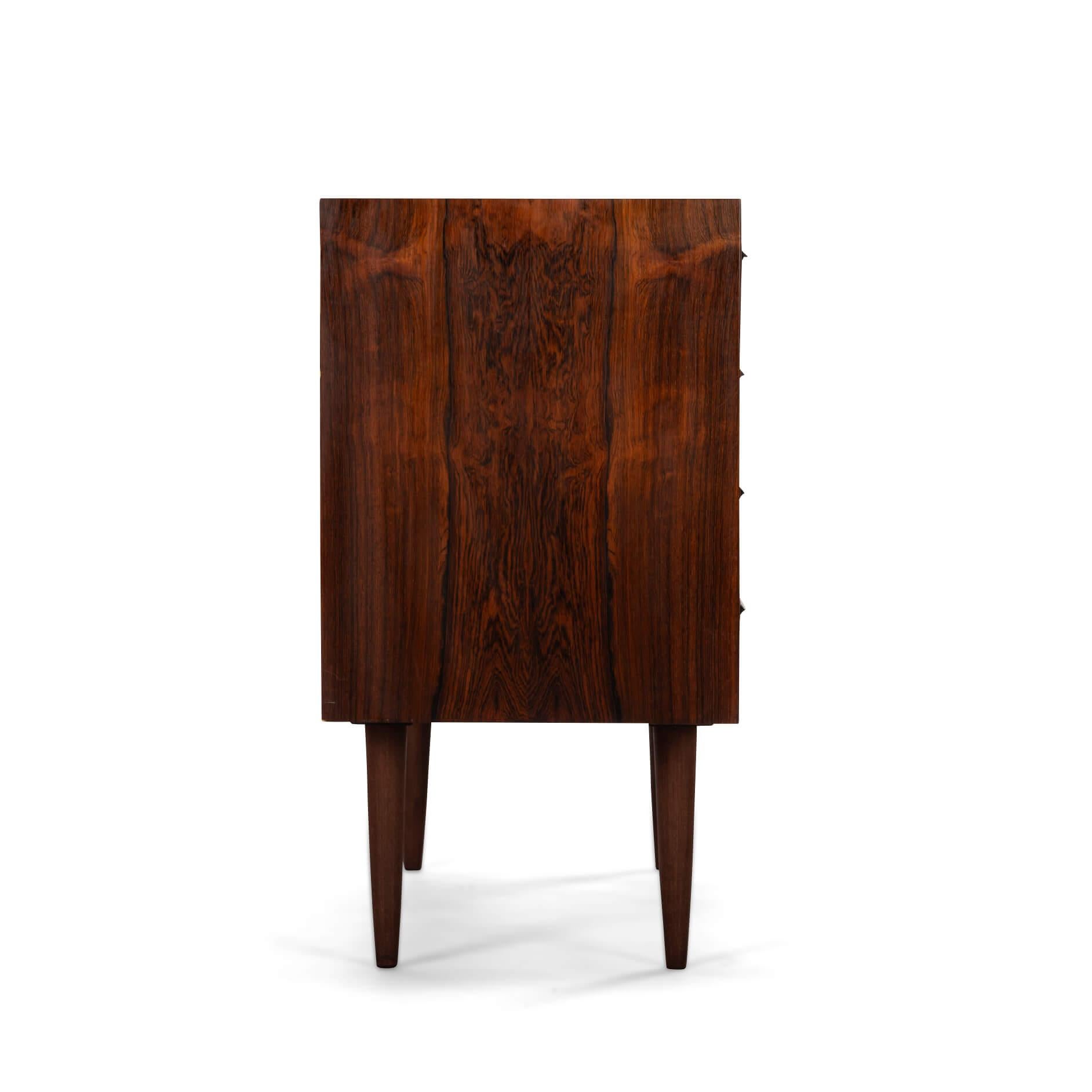 Mid-Century Modern Commode en bois de rose de Kai Kristiansen pour FM Møbler, années 1960 en vente