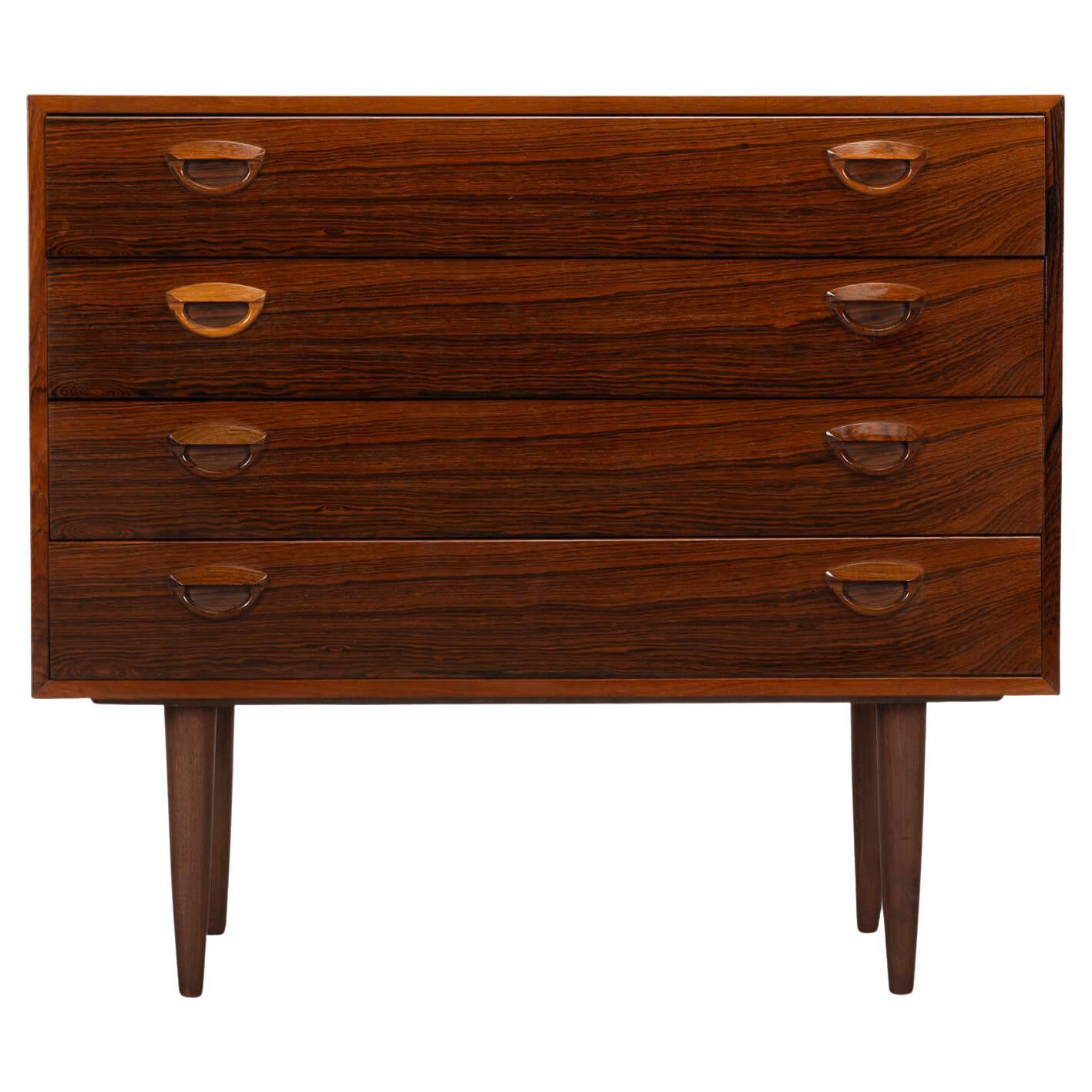 Commode en bois de rose de Kai Kristiansen pour FM Møbler, années 1960 en vente