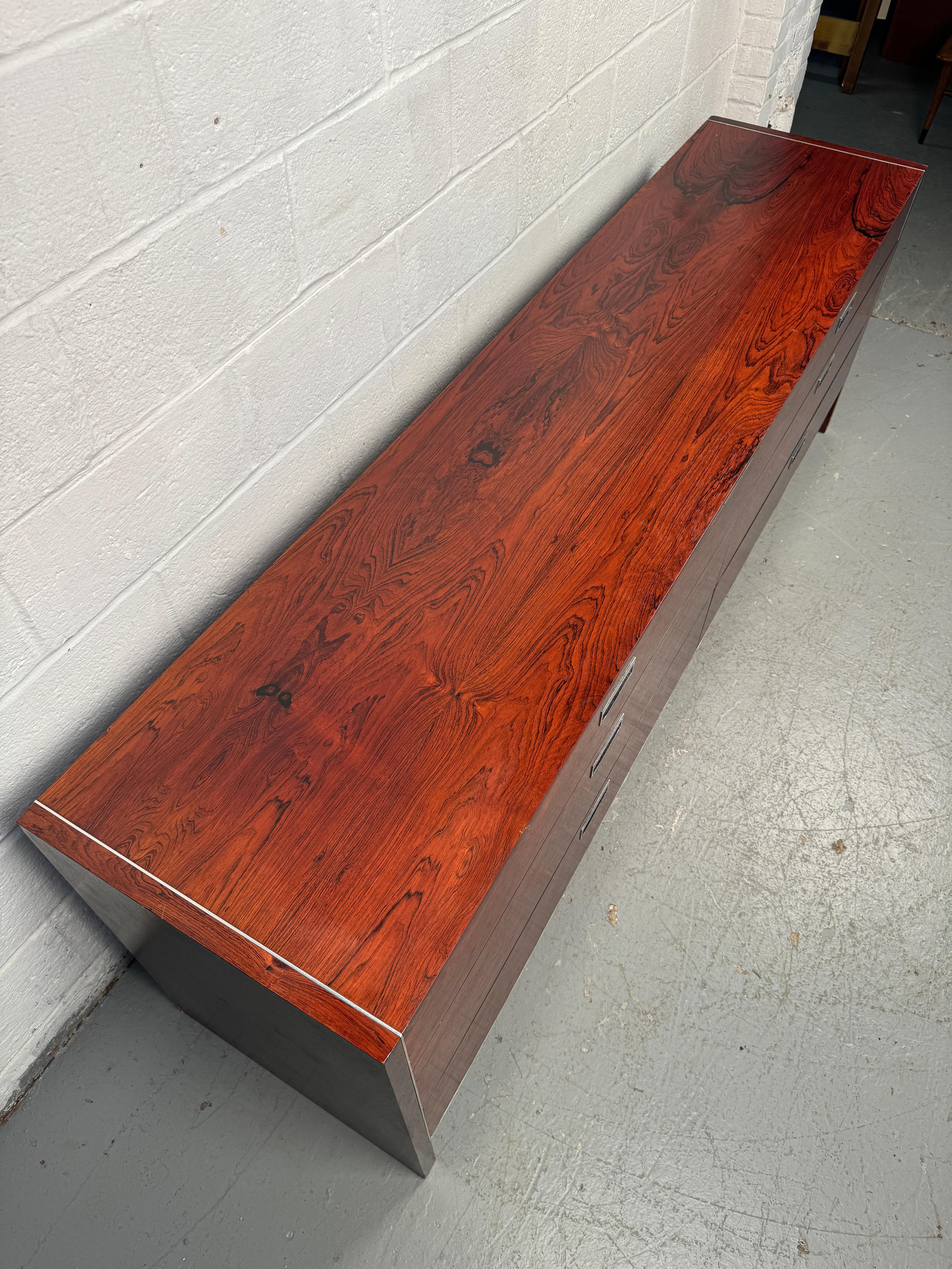 Rosewood Dresser Designed by Robert Baron For Glenn In Good Condition For Sale In Brooklyn, NY