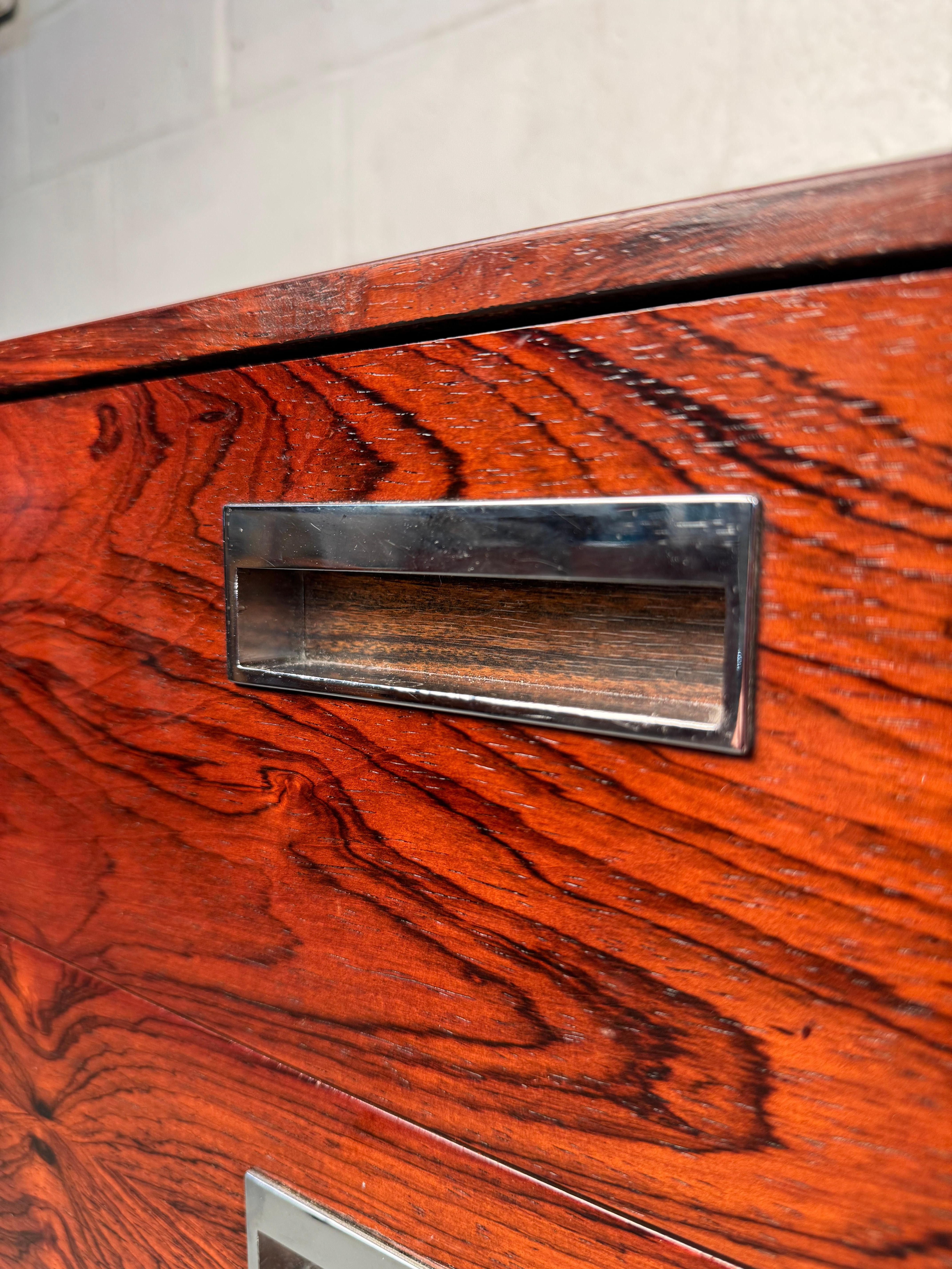 Rosewood Dresser Designed by Robert Baron For Glenn For Sale 3