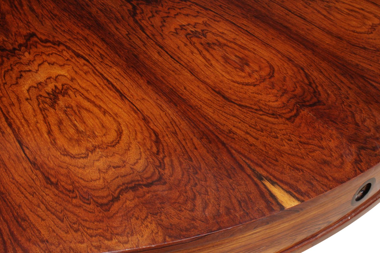 Rosewood Drum Table by Robert Heritage for Archie Shine, circa 1957 4