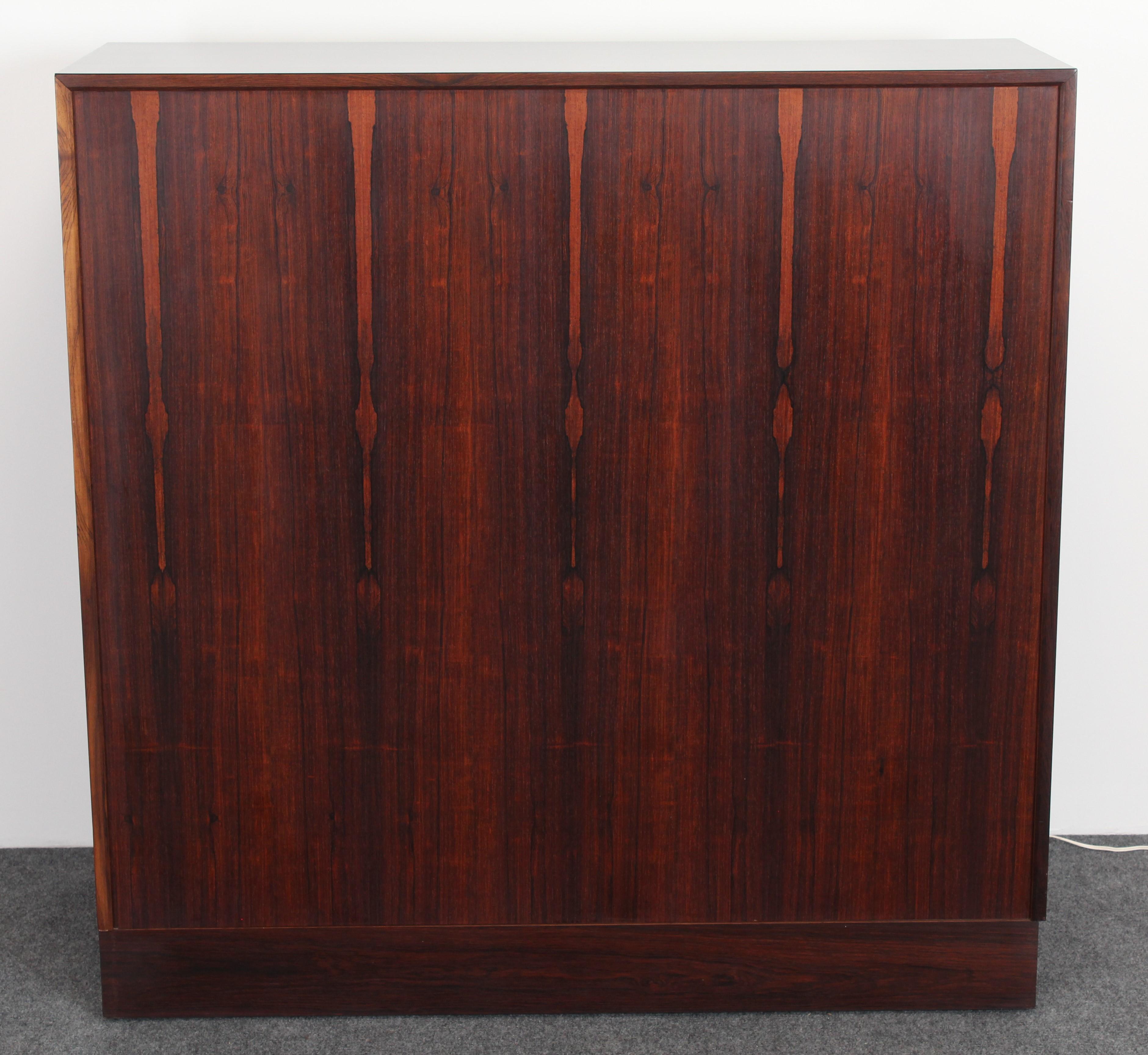 Rosewood Dry Bar by Axel Christiansen for ACO Mobler, 1960s 1