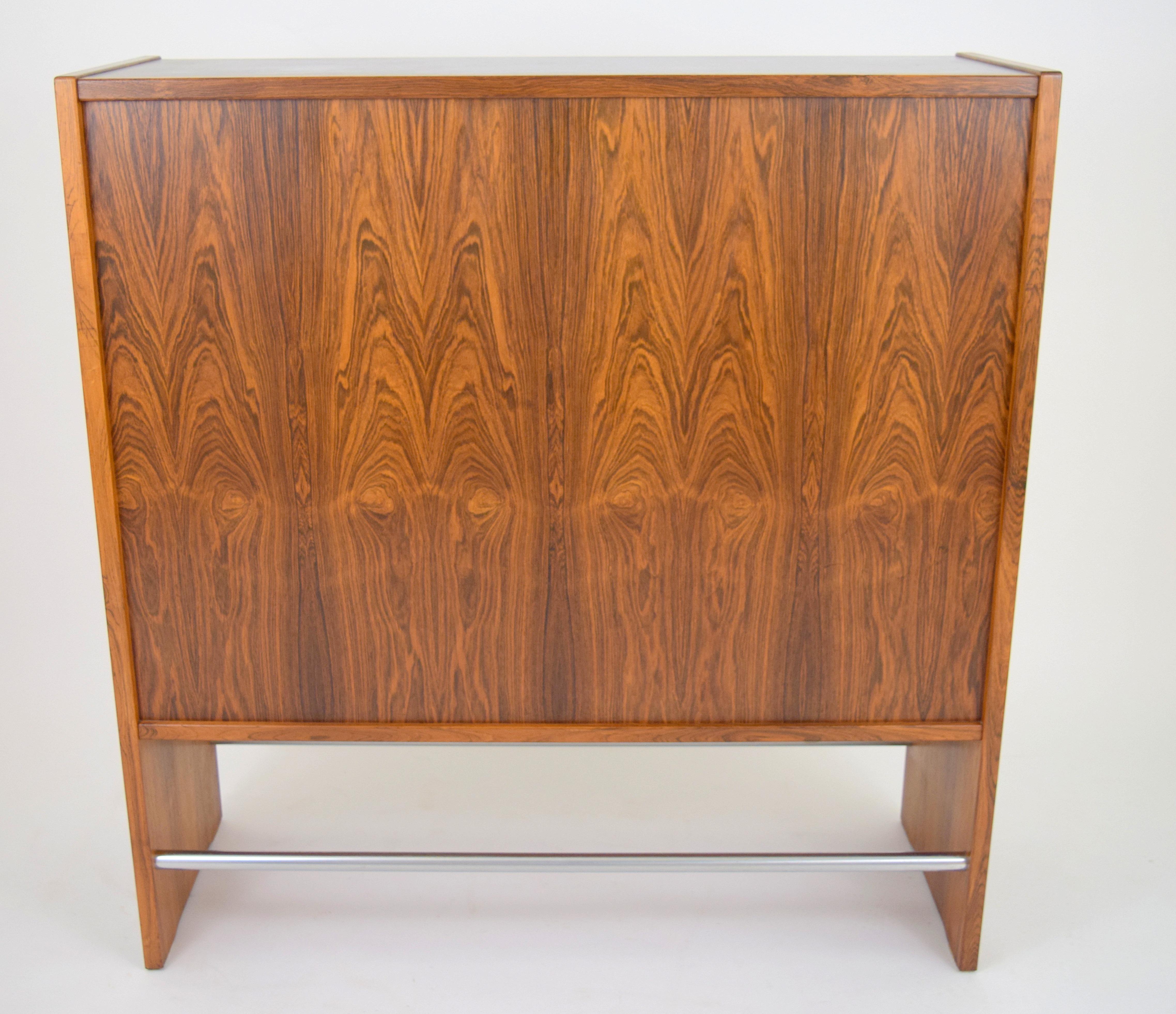 Danish Rosewood Dry Bar by Erik Buch For Sale