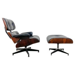 Rosewood Eames Lounge and Ottoman 670/671 by Herman Miller