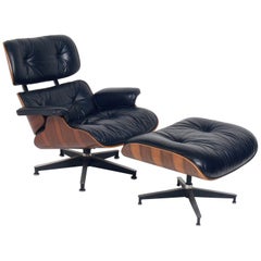 Rosewood Eames Lounge Chair and Ottoman for Herman Miller