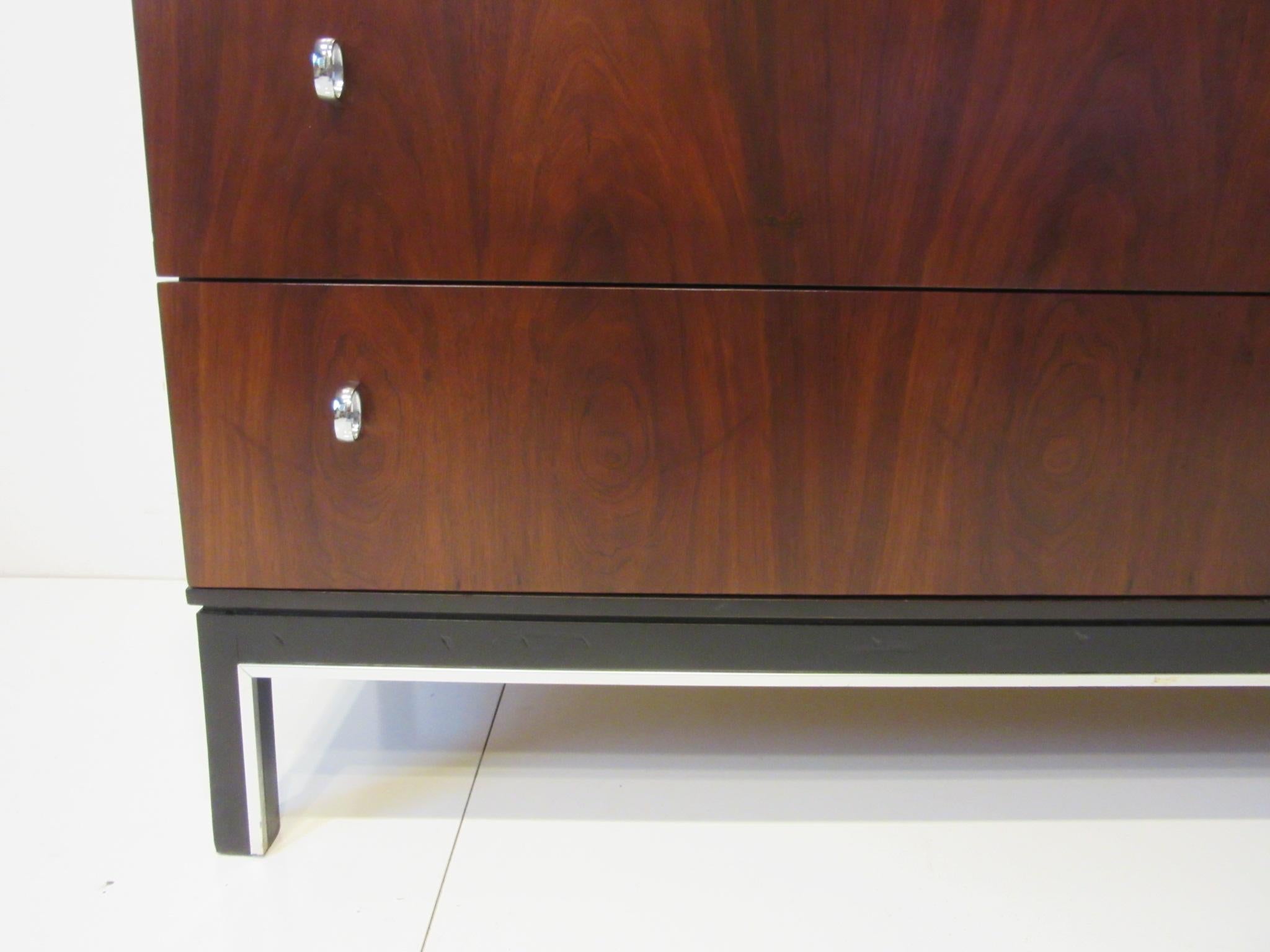 Rosewood Ebony Dresser / Credenza by American of Martinsville 3