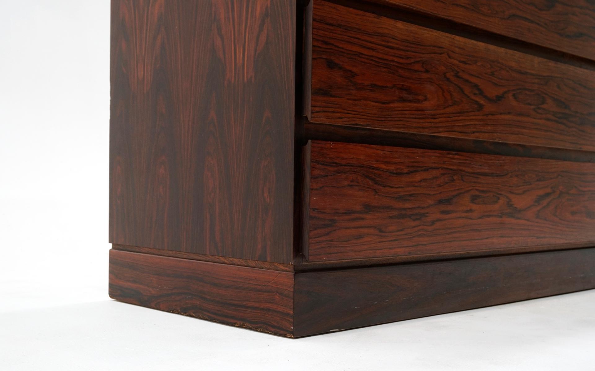 Rosewood Eight Drawer Dresser by Arne Wahl Iversen for Vinde Mobelfabrik  2